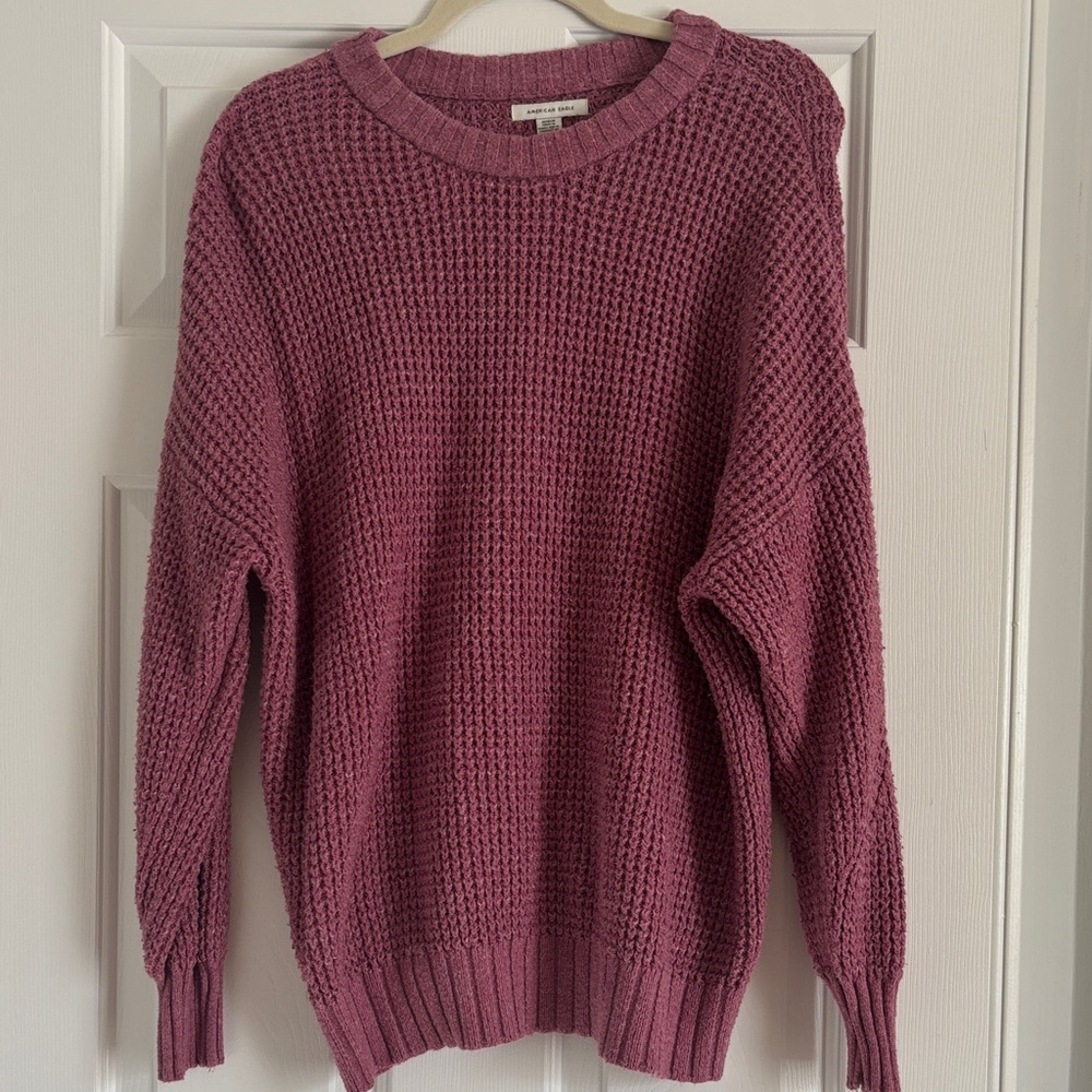 Women's Knit Sweater - Mauve